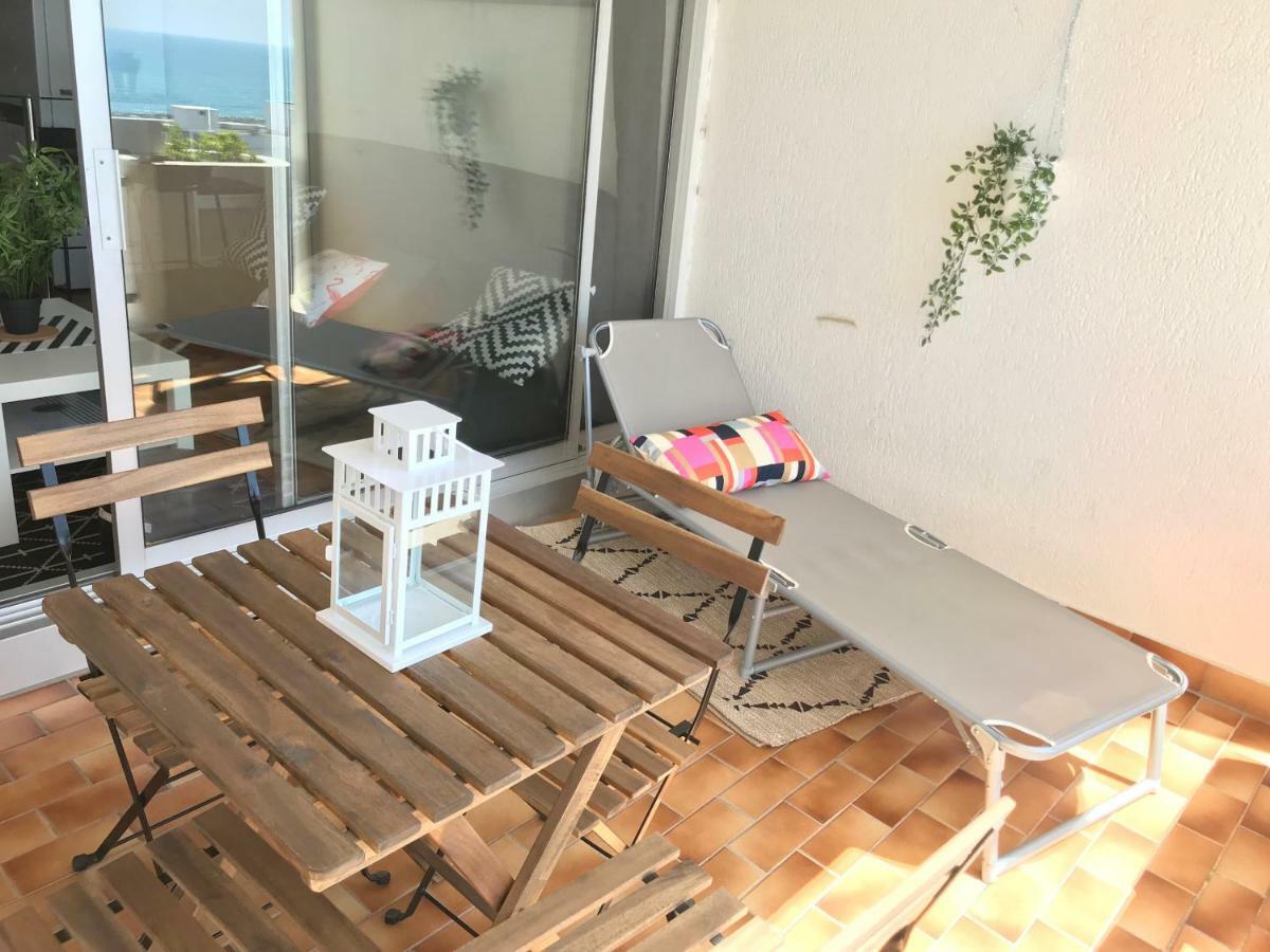 Exceptionnel ! Appartement Vue Imprenable Sur Mer. Carnon-Plage Zewnętrze zdjęcie